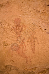 蛇群象形图历史原住民文明评书文字文化科科岩画绘画图片