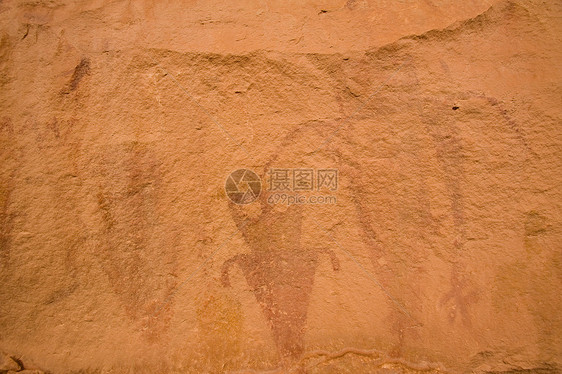 蛇群象形图岩画评书历史文明文化原住民绘画文字图片