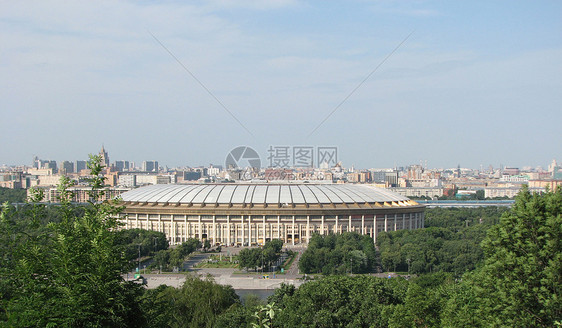 莫斯科市建筑天空中心全景国家城市图片