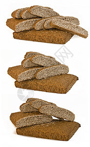 白面包卷面包师脆皮面团营养面包小麦粮食早餐燕麦农业图片