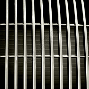 面板色调力量栅栏细胞贫民窟监狱工业金属灰色格栅图片