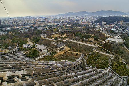 日本的冰地大城堡皇帝世界旅行天空寺庙蓝色吸引力城市文化忍者图片