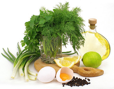 草药和香料瓶子香菜叶子柠檬团体食物烹饪蔬菜沙拉洋葱图片
