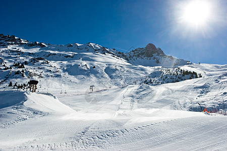 空滑雪坡度图片