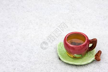 雪上还有一杯茶图片