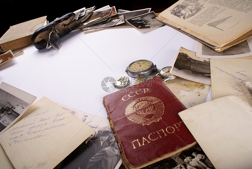 再见 苏联邮票书法眼镜专辑照片静物乡愁棕褐色历史手表图片