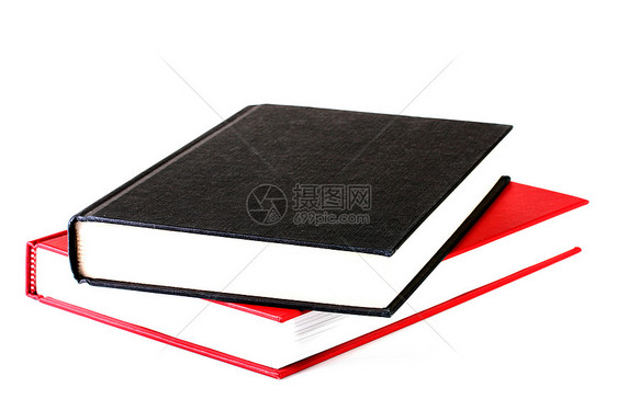 红黑书教科书文学智慧百科出版物学习黑色红色日记小说图片
