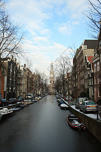 冻结的阿姆斯特丹图片