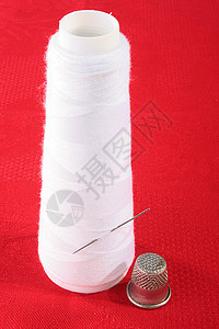 缝纫用具钩针衣服下摆工具艺术刺绣红色白色维修筒管图片