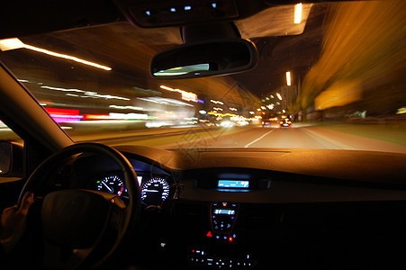 夜间驾车 汽车行驶窗户运动城市运输景观隧道交通赛车速度行动图片