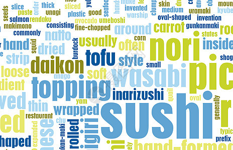 寿司菜单晚餐用餐海苔传单餐厅午餐美食乐趣孩子们厨房背景图片