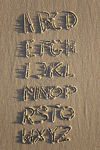 湿沙上写的信打字稿字母收藏艺术假期背景图片