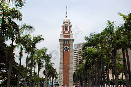 香港时钟塔手掌建筑时间手表钟楼建筑学图片