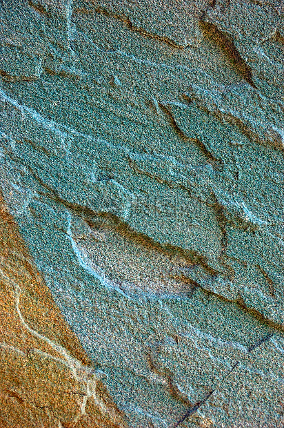 石头表面砂岩材料地球岩石山脉地质学风化巨石韧性蓝色图片