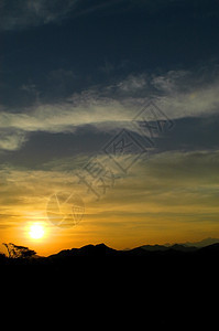 太阳日落山b 8138图片