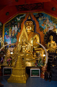 在泰国的佛像照片宗教文化寺庙建筑学图片