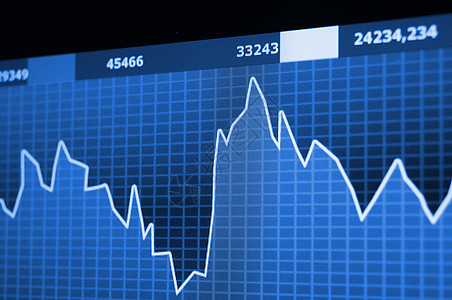 股票图表互联网债券屏幕蓝色科学办公室财富展示金融背景图片