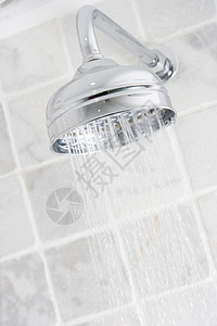 流动淋浴倾斜浴室热水房间生活视图设计视角偏移花洒图片