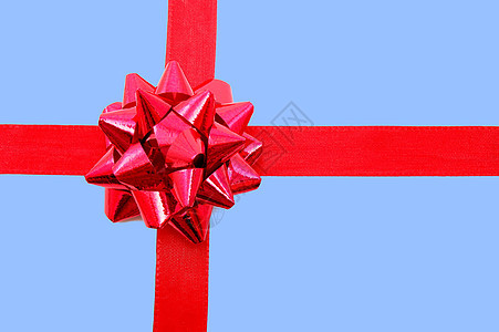 带丝带的圣诞礼物生日盒子卡片白色纪念日购物感恩惊喜庆典礼物图片
