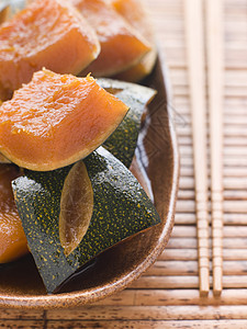 甜甜的豆泥小南瓜盘子食品壁球筷子国际生产大石南瓜蔬菜葫芦图片