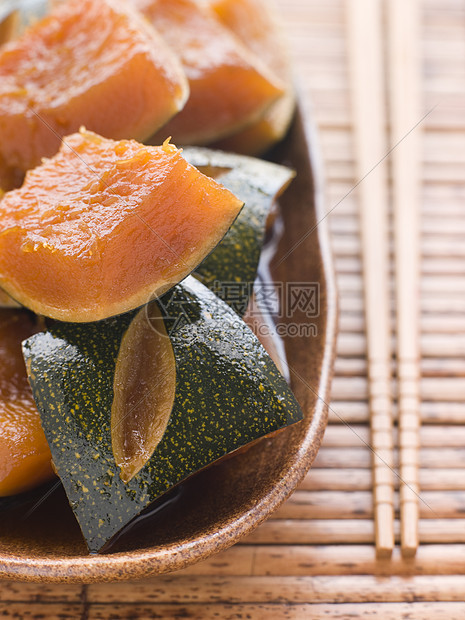 甜甜的豆泥小南瓜盘子食品壁球筷子国际生产大石南瓜蔬菜葫芦图片