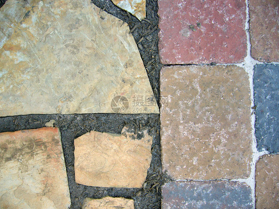 石质碎石石板墙纸花园圆形材料宏观矿物地面白色图片