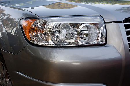头灯运输顾客技术速度奢华反射车辆玻璃汽车格栅图片