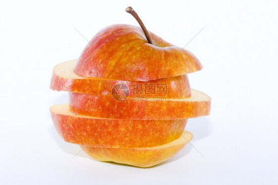 切片苹果营养水果小吃食物饮食图片