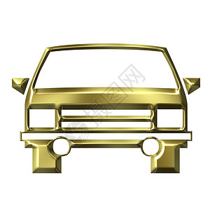 金金车金属插图黄色车辆反射车轮驾驶金子背景图片