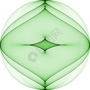 摘要分形设计想像力装饰品艺术绿色插图背景图片