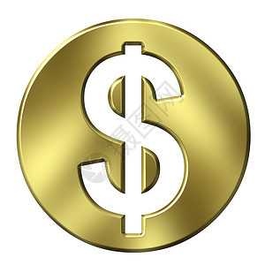 3D 3D 金元经济价格商业令牌金子圆形反射插图交换现金图片