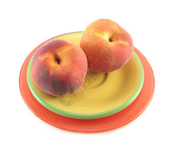 桃桃子盘子生物红色水果健康橙子甜点黄色饮食图片