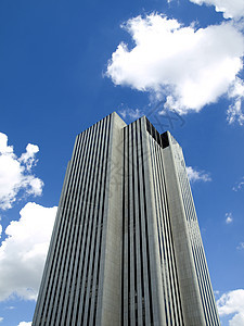 纽约大楼建筑学职场技术商业景观蓝色玻璃镜子窗户城市图片