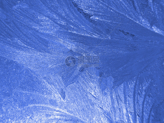 冻结窗口宏观季节装饰品窗饰玻璃蓝色冰柱水晶脆弱性气候图片