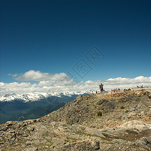 夏季惠斯勒山高峰会议山脉首脑环境照片荒野风景哨子滑雪山滑雪旅行图片