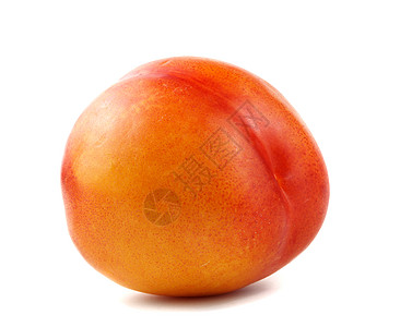 清新油液白色油桃水果营养食物图片
