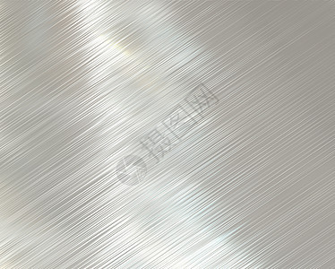 抛光金属刷子盘子合金拉丝背景工业质感反光灰色床单图片