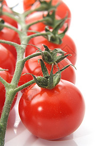 西红柿集群食物蔬菜营养三角形水果红色图片