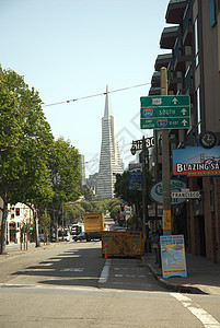 旧金山的街道摄影电源线风光旅游天空城市都市房子目的地图片