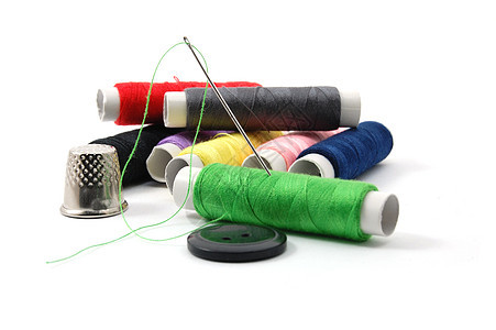 缝缝用品包手工主妇维修面料剪刀工匠裁缝筒管按钮创造力图片