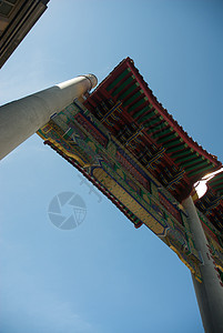 温哥华唐人城旅行国际城市访问游客天空餐厅蓝色摄影社区图片