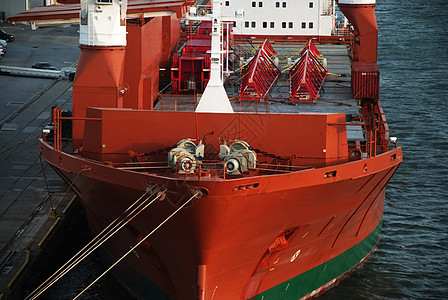 渔船工业运输航海商业货运码头货轮海洋货物背景图片