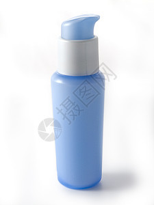 蓝色化妆品药物护发素洗发水瓶子盒子产品罐子皮肤软木淋浴图片