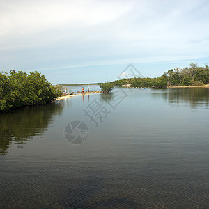 美国佛罗里达州西主要海滩达人假期蓝色钥匙地平线游泳海岸海洋公园图片
