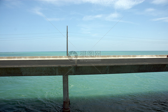 七里大桥水道天空旅行地平线海洋戏剧性钥匙海景图片