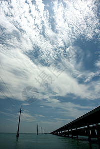 七里大桥钥匙天空水道戏剧性旅行地平线海洋海景图片