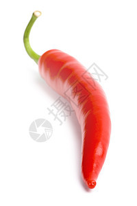 红辣椒辣椒白色宏观红色食物蔬菜绿色香料水果活力图片