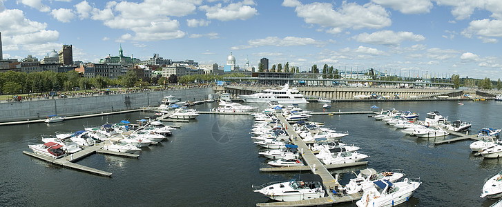 旧旧港端口运输公园城市蓝色海洋天空土地街道建筑学帆船图片