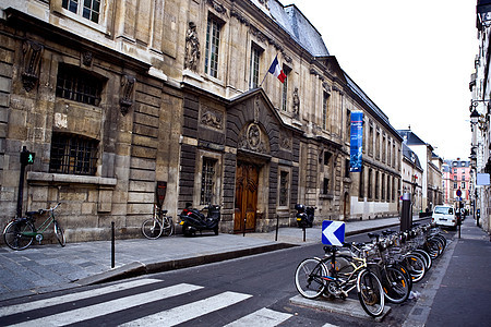 巴黎街5号博物馆假期人行道街道世界文化穿越旅行历史场景图片