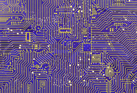 紫色工业电路板背景图片